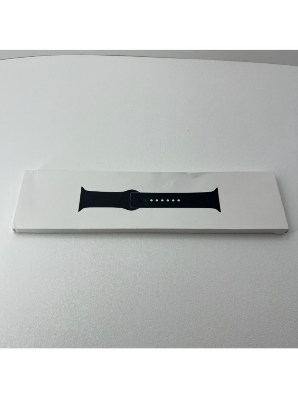 Apple Watch Sport Band 41mm S/M Graphite Stainless Pin Fluoroelastomer Midnight - Picture 8 of 14